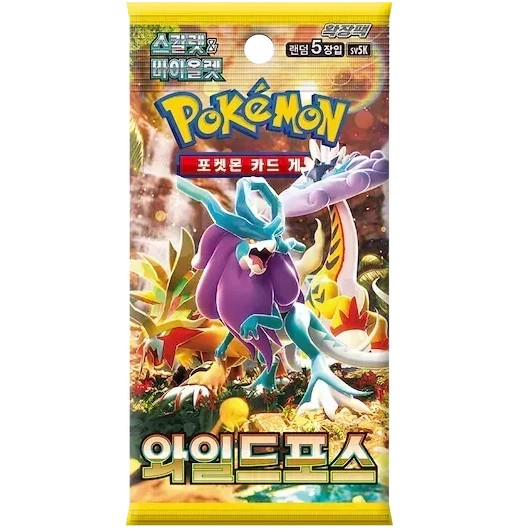 Wild Force Booster Pack | POKÉMON | Korean