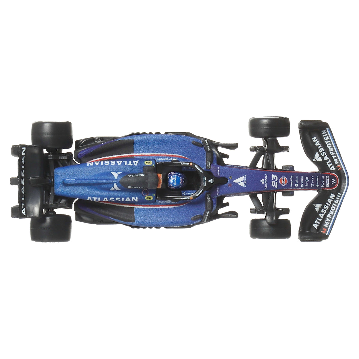 Hot Wheels Premium Atlassian Williams Racing 2025 Formula 1 Team #23 Alex Albon & Team #55 Carlos Sainz