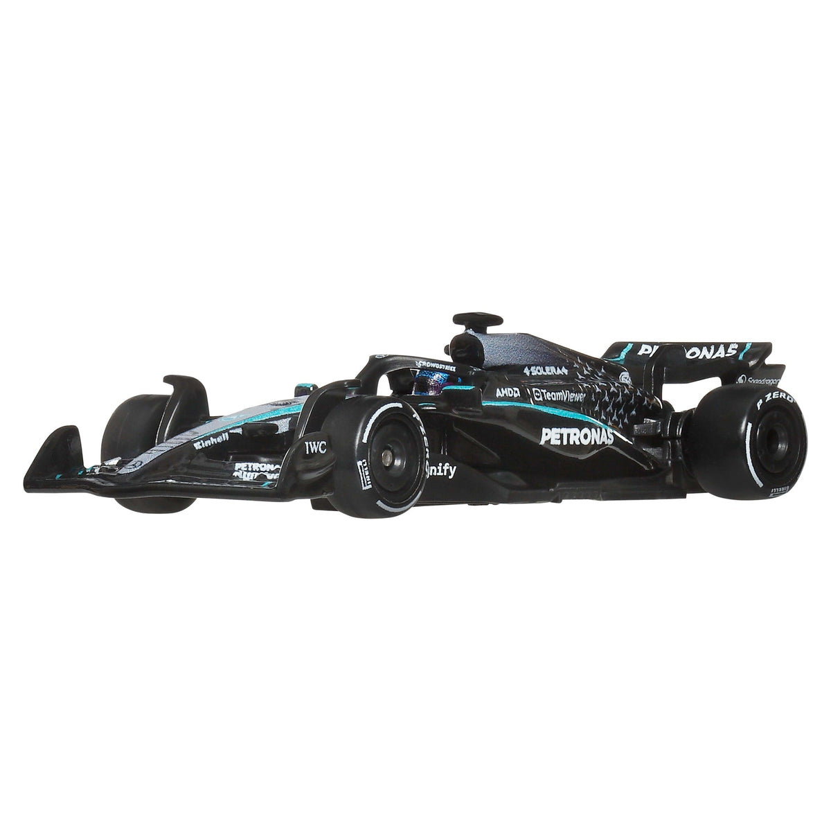 Hot Wheels Premium Mercedes 2025 Formula 1 Team #63 & Team #12