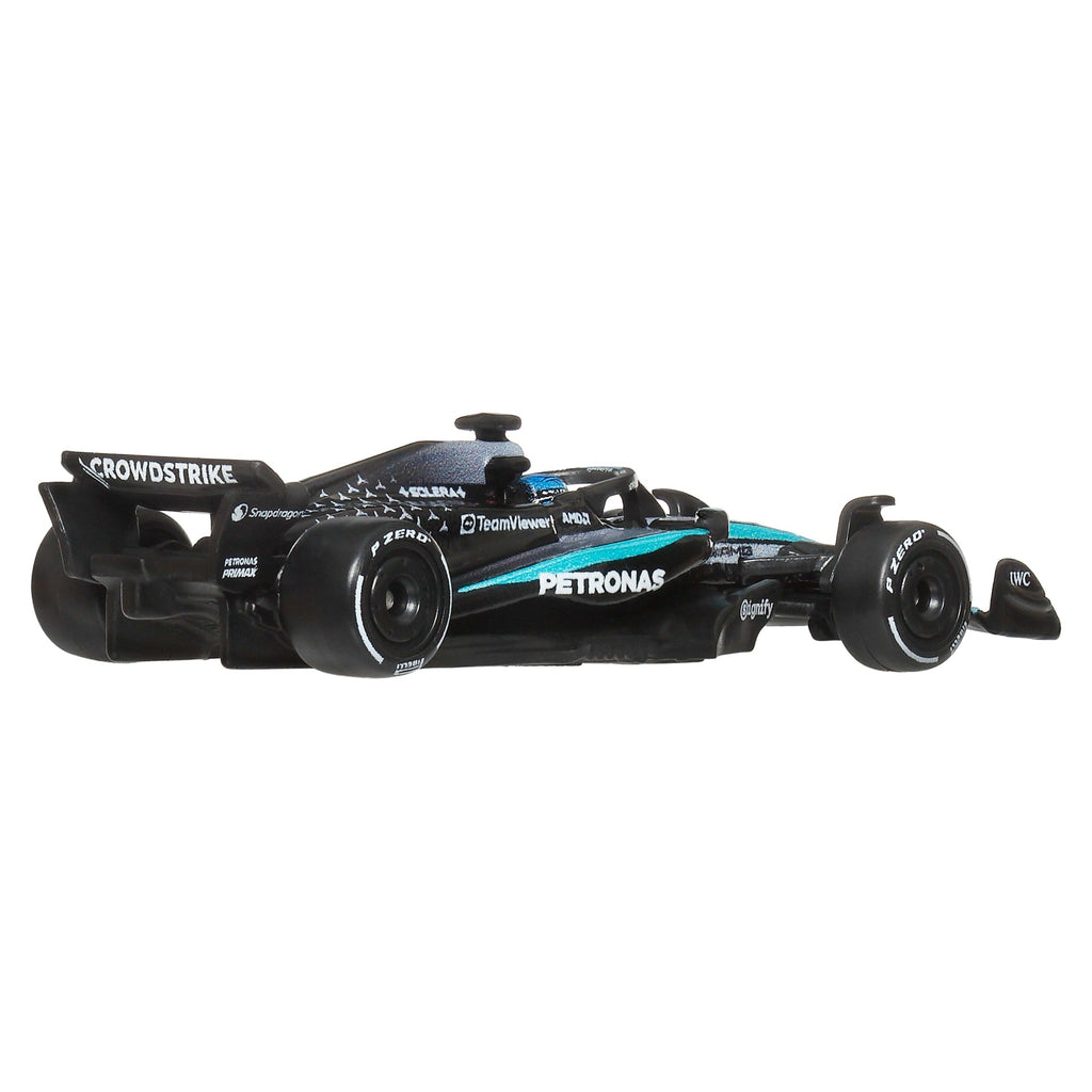 Hot Wheels Premium Mercedes 2025 Formula 1 Team #63 & Team #12