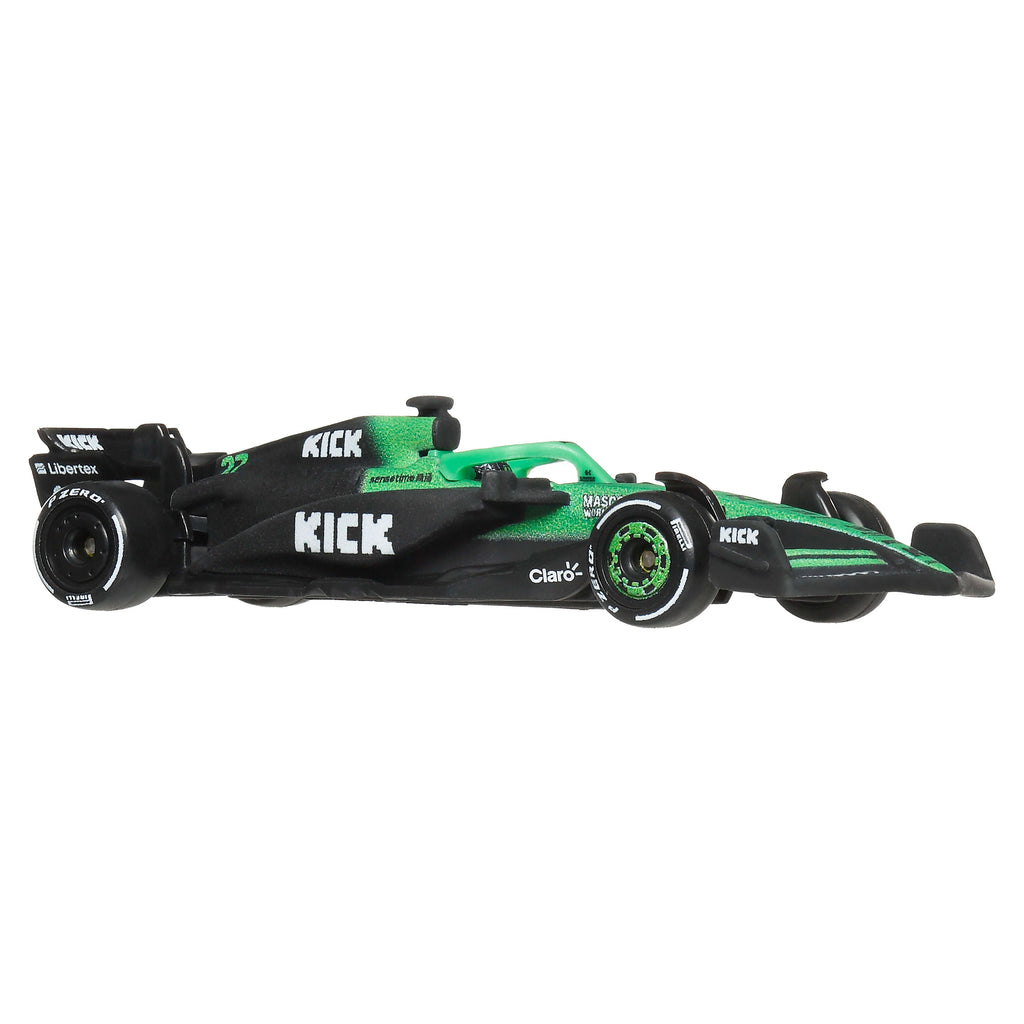 Hot Wheels Premium KICK Sauber 2025 Formula 1 Team #27 Nico Hülkenberg & Team #5 Gabriel Bortoleto