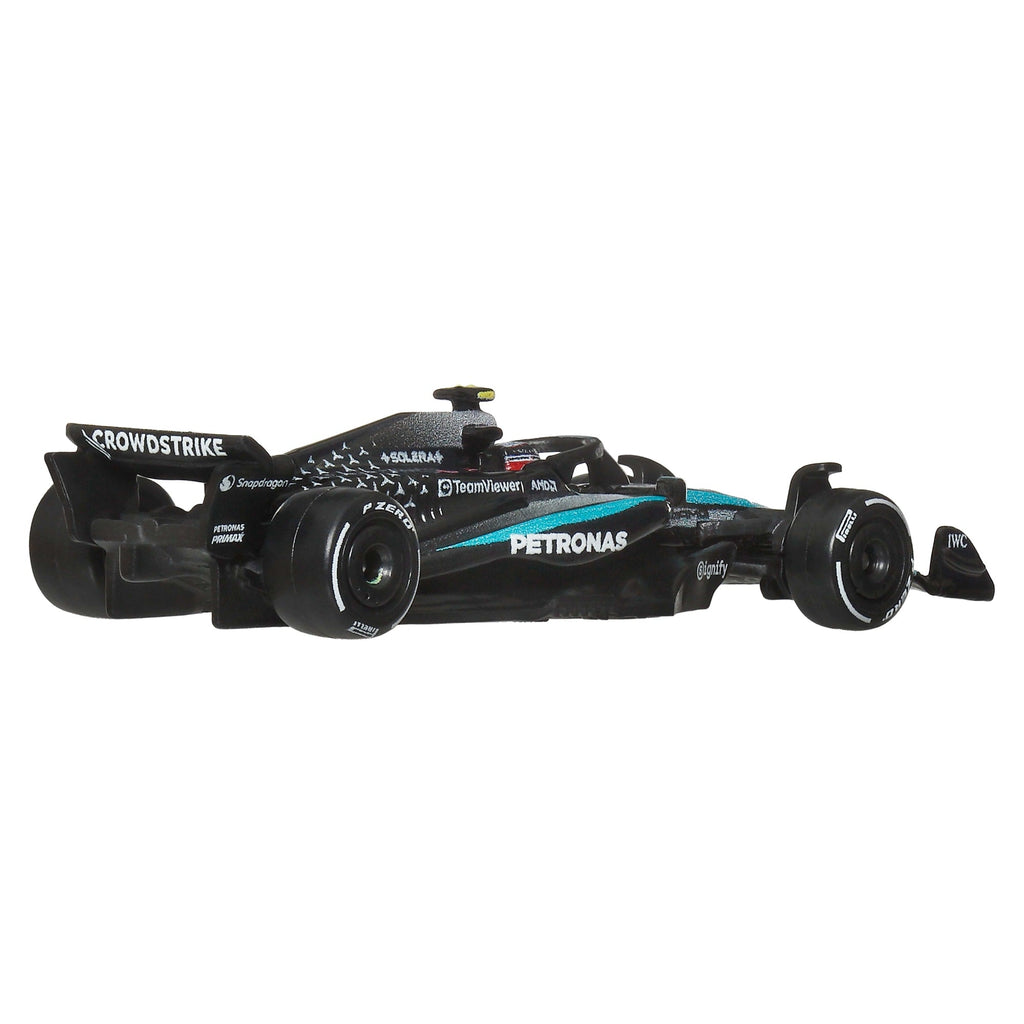 Hot Wheels Premium Mercedes 2025 Formula 1 Team #63 & Team #12