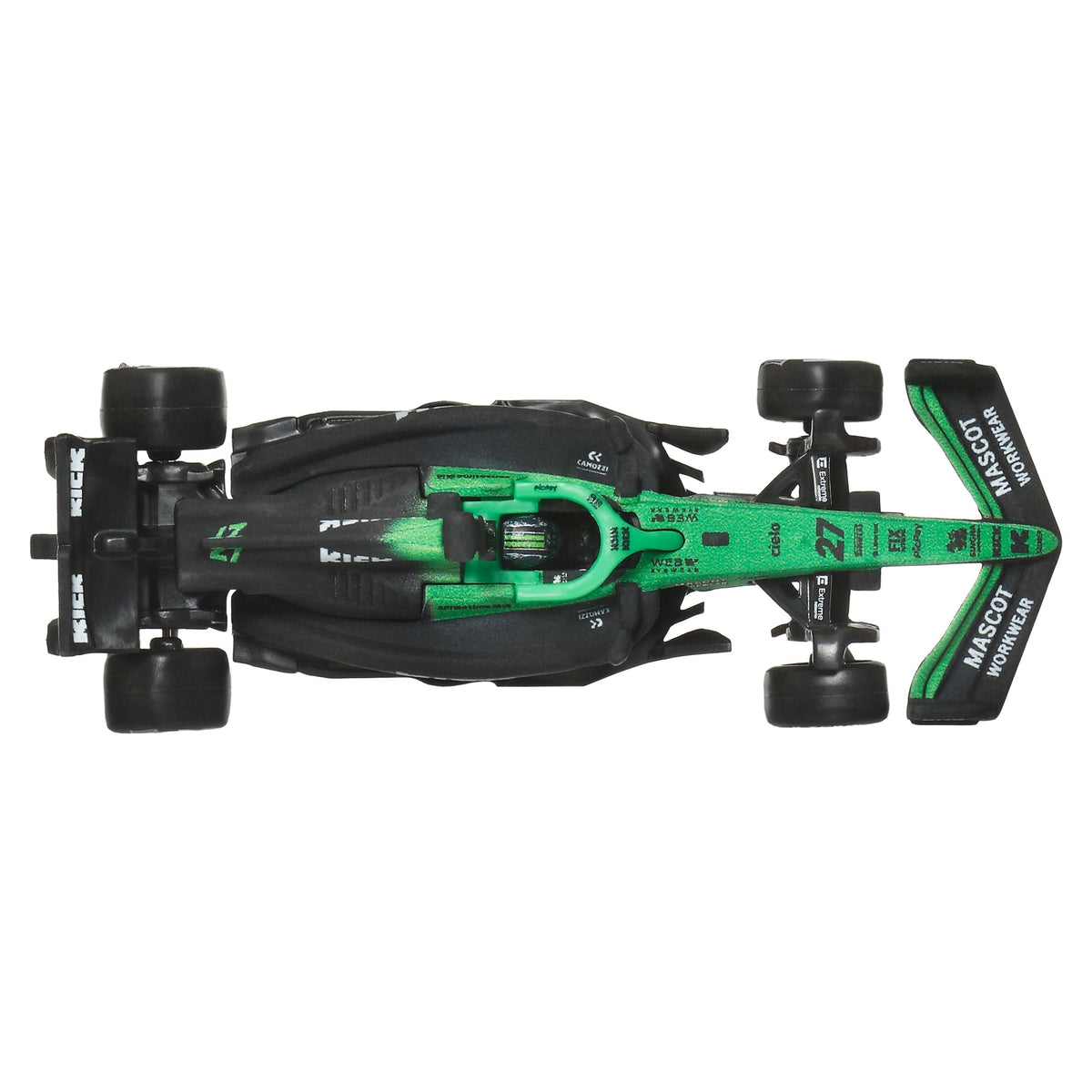 Hot Wheels Premium Kick Sauber 2025 Formula 1 Team #27