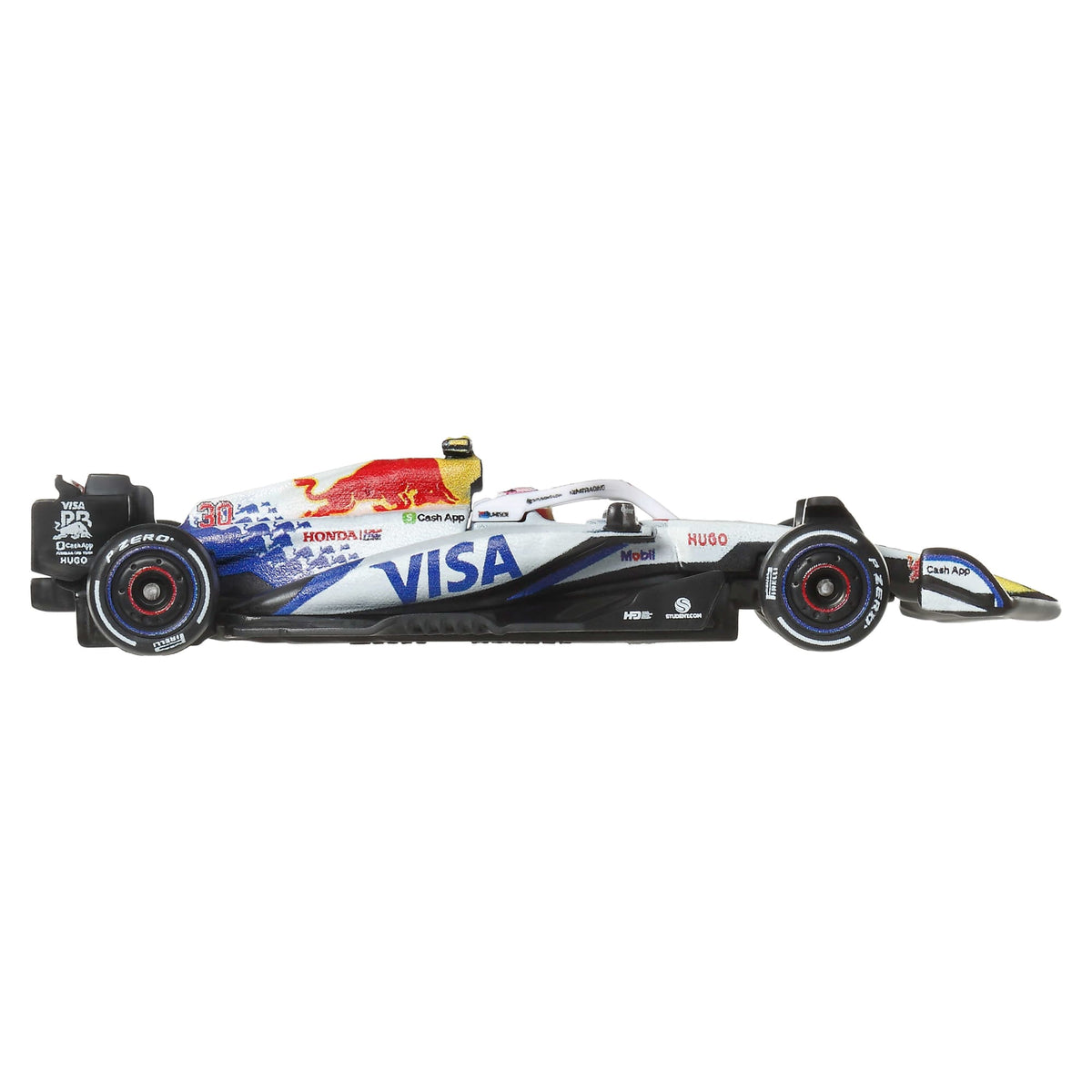 Hot Wheels Premium Visa Cash App Racing Bulls 2025 Formula 1 Team #30 & Team #6