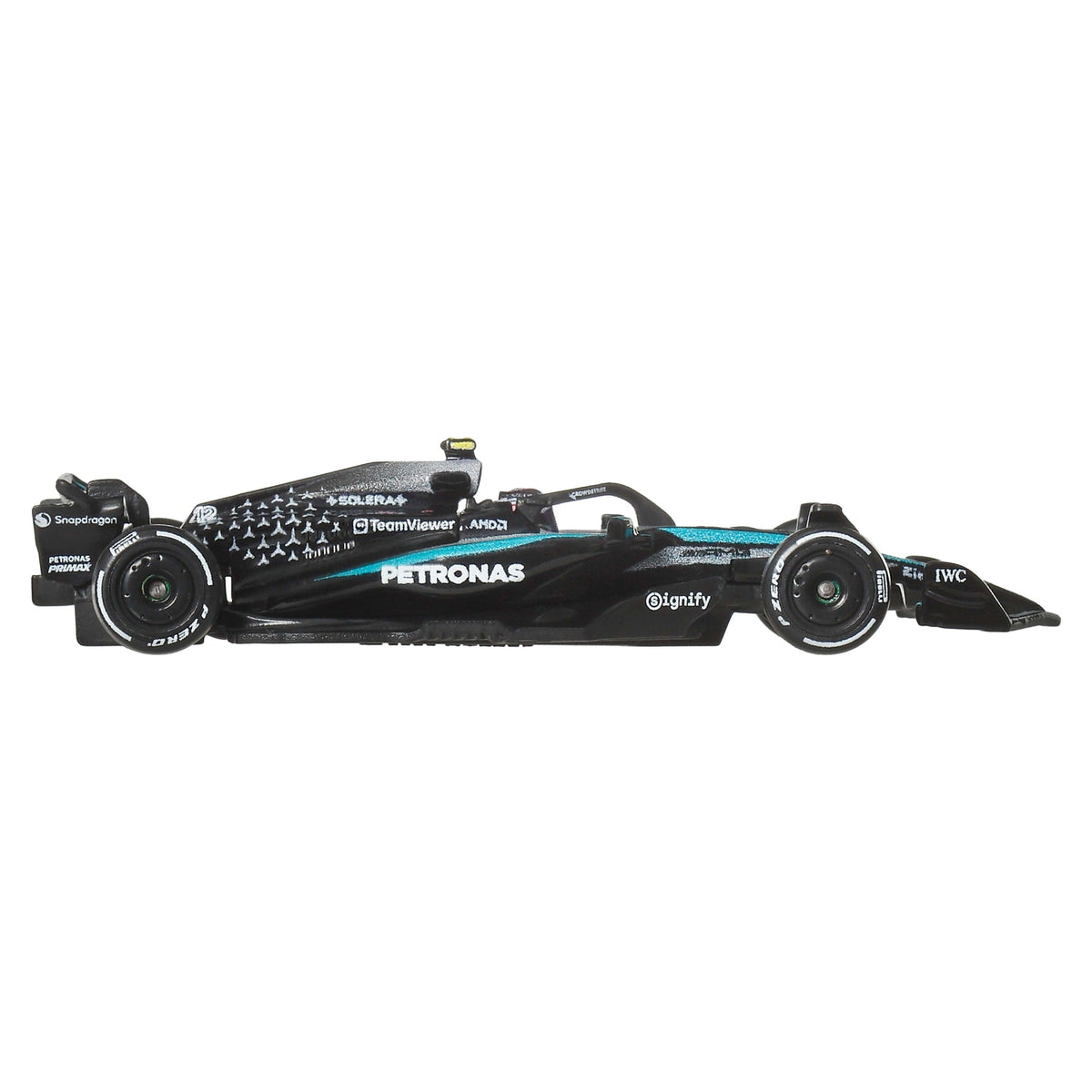 Hot Wheels Premium Mercedes 2025 Formula 1 Team #63 & Team #12