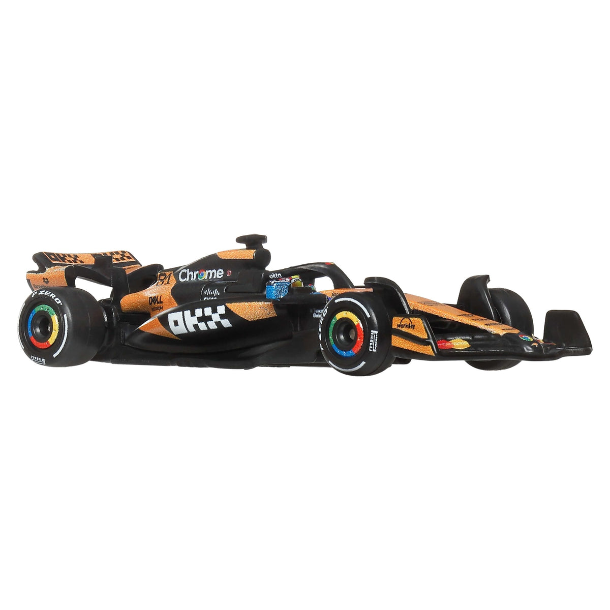 Hot Wheels Premium McLaren 2025 Formula 1 Team #81 & Team #4