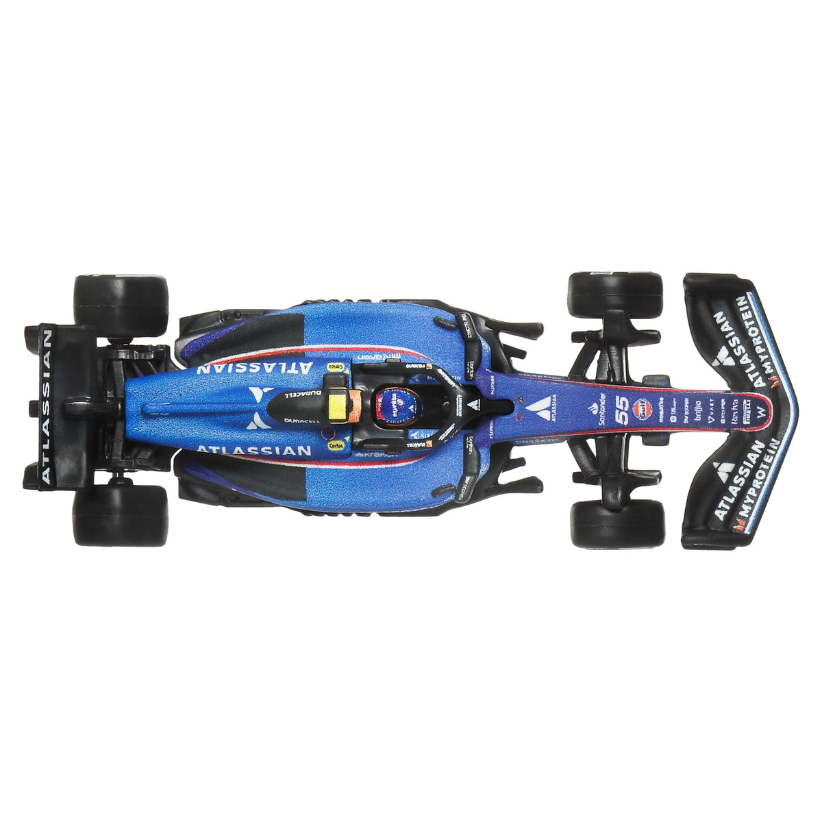 Hot Wheels Premium Atlassian Williams Racing 2025 Formula 1 Team #55