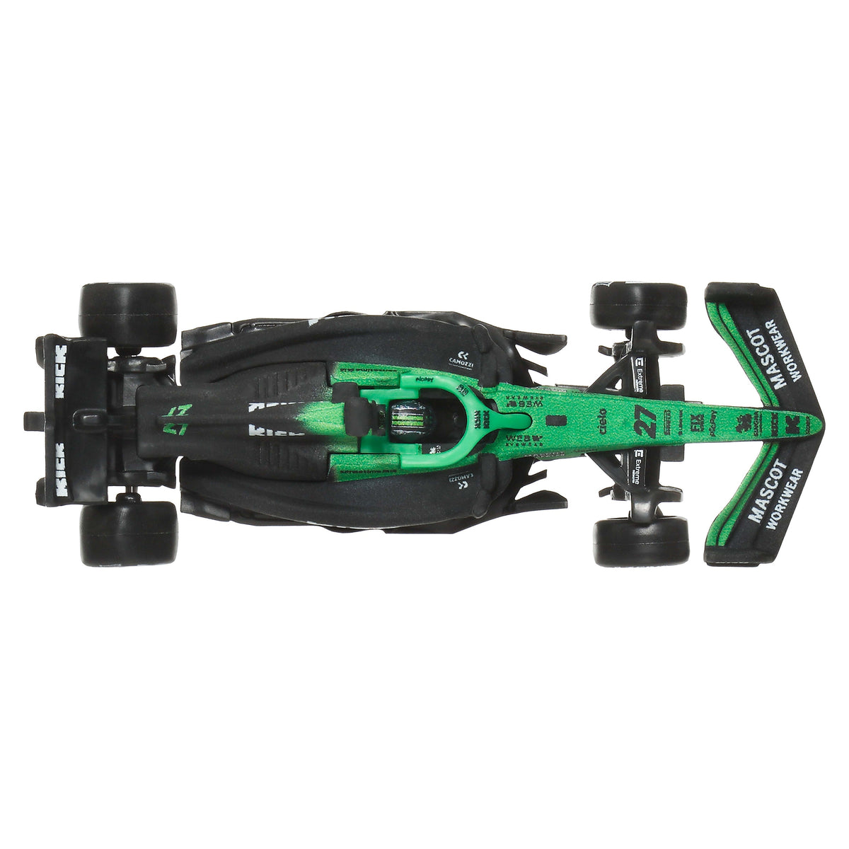 Hot Wheels Premium KICK Sauber 2025 Formula 1 Team #27 Nico Hülkenberg & Team #5 Gabriel Bortoleto