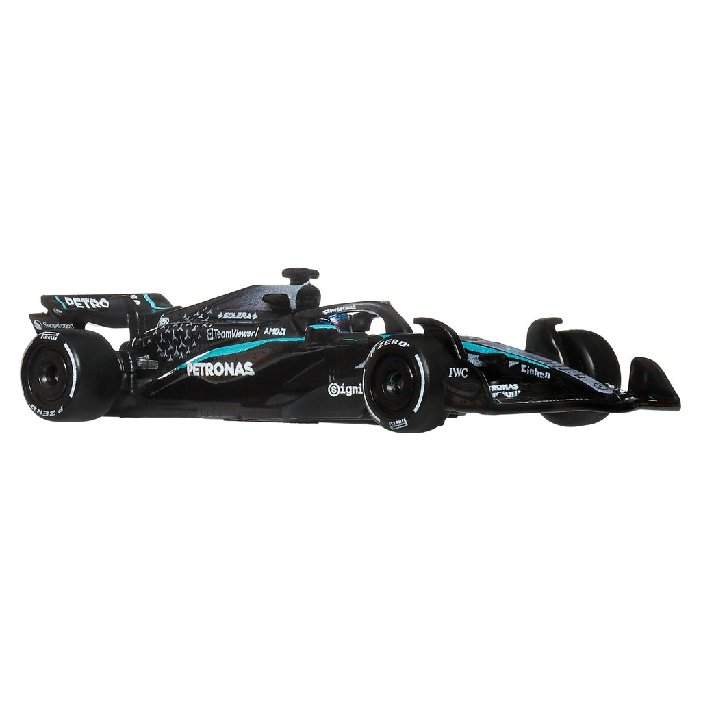 Hot Wheels Premium Mercedes 2025 Formula 1 Team #63 & Team #12
