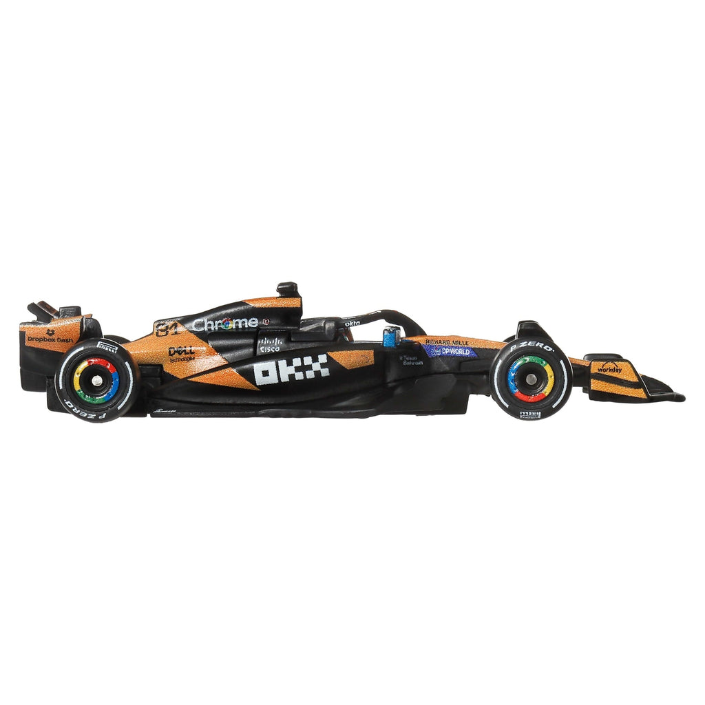 Hot Wheels Premium McLaren 2025 Formula 1 Team #81 & Team #4