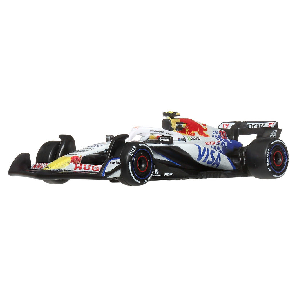 Hot Wheels Premium Visa Cash App Racing Bulls 2025 Formula 1 Team #30 & Team #6