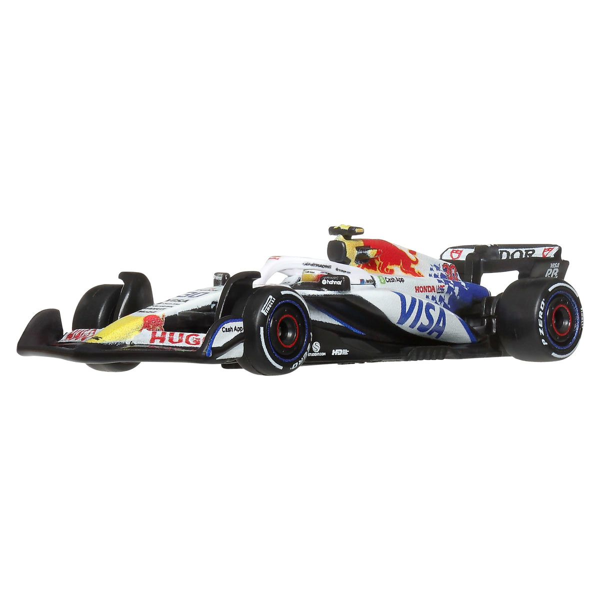 Hot Wheels Premium Visa Cash App Racing Bulls 2025 Formula 1 Team #30 & Team #6