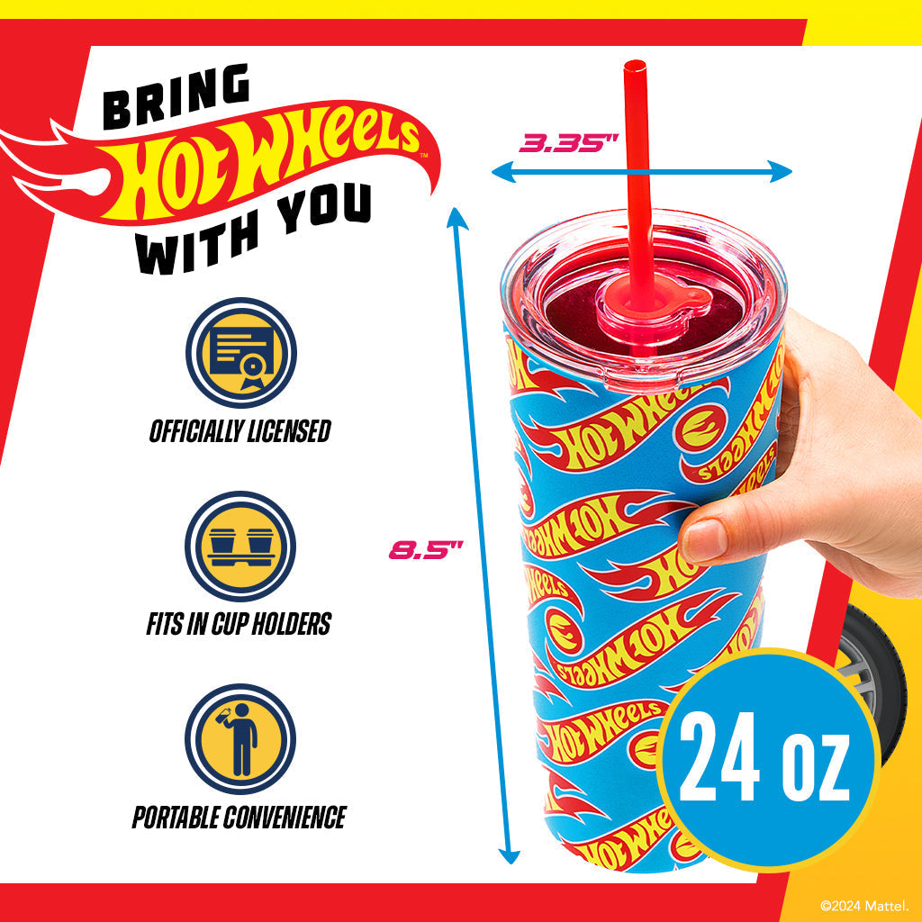 Hot Wheels Race Team Tumbler 24 oz