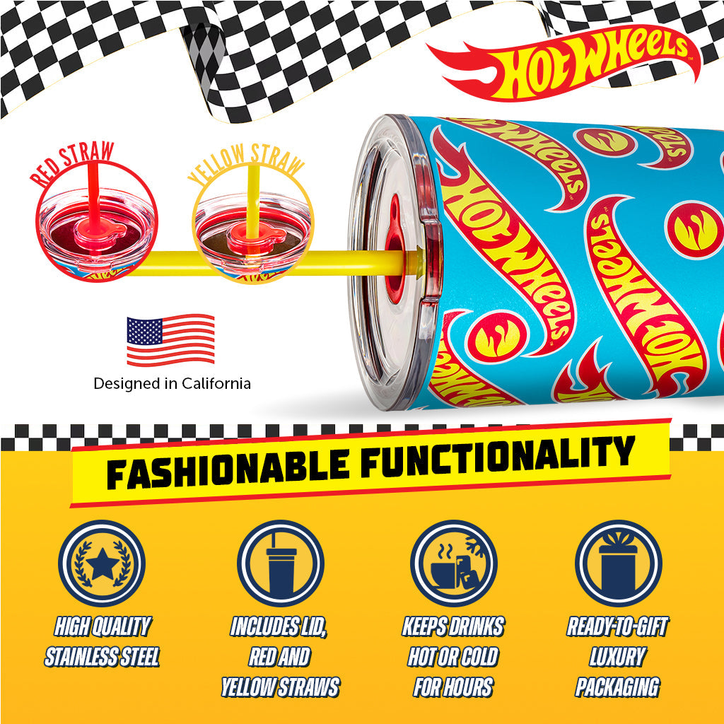 Hot Wheels Race Team Tumbler 24 oz