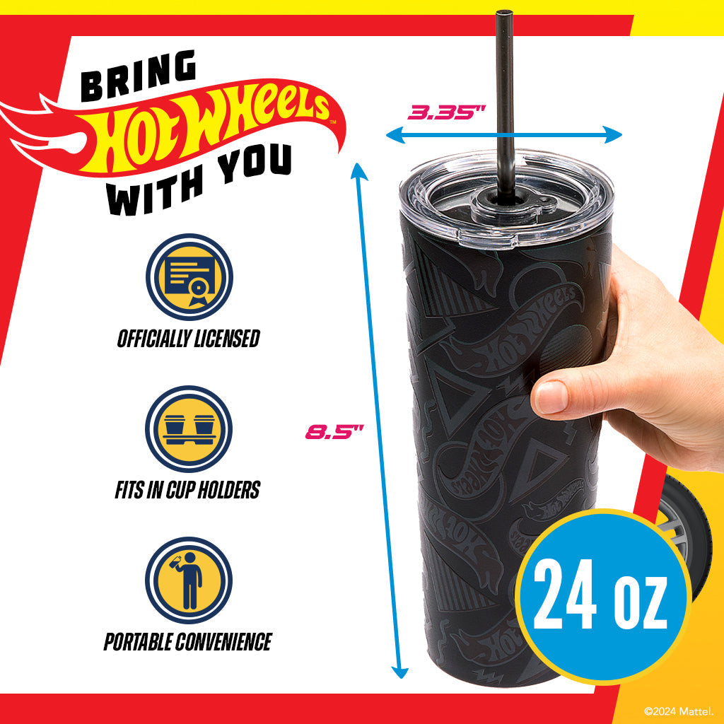 Hot Wheels Finish Line Tumbler 24 oz