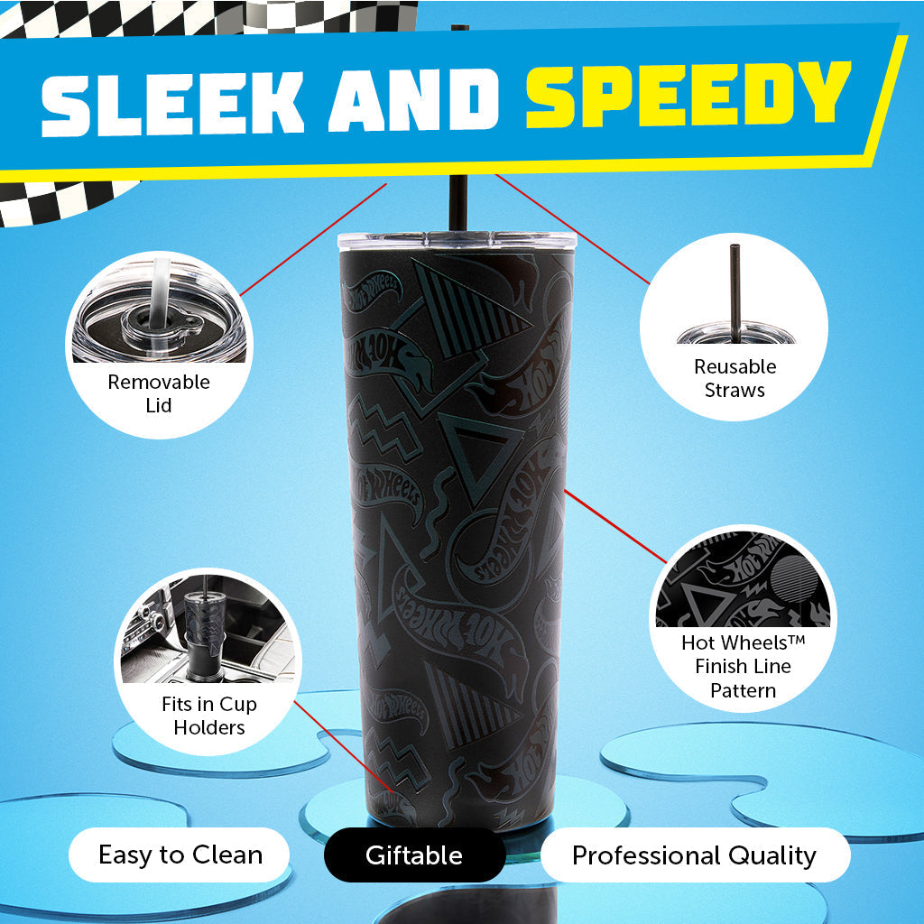Hot Wheels Finish Line Tumbler 24 oz