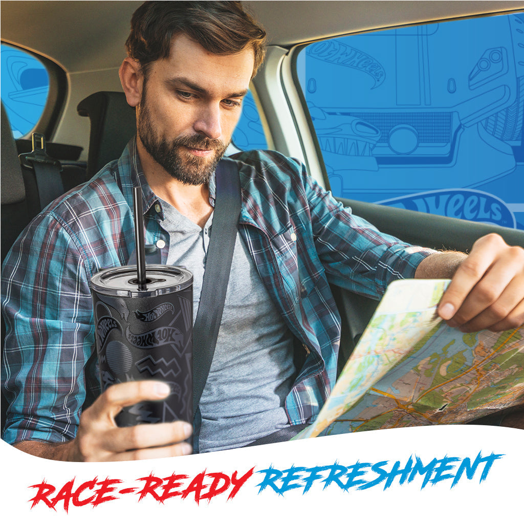 Hot Wheels Finish Line Tumbler 24 oz