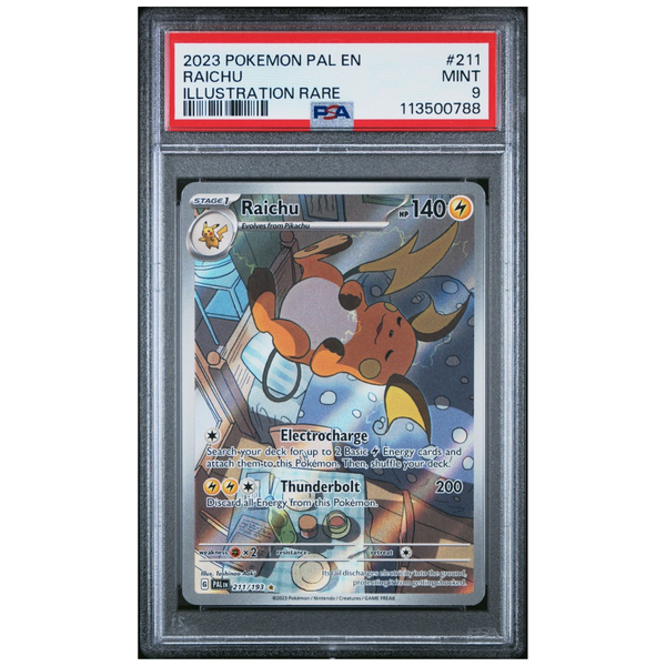 Raichu (211/193) | PSA 9 - Paldea Evolved