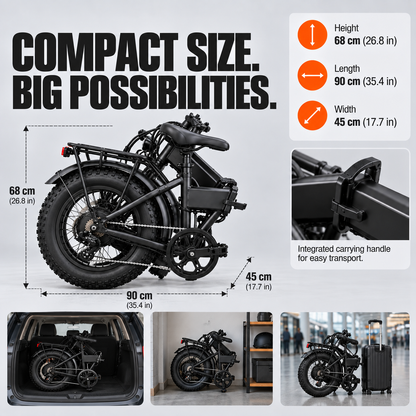 CYBERVELO EK4 - 1500W All-Terrain Electric Bike