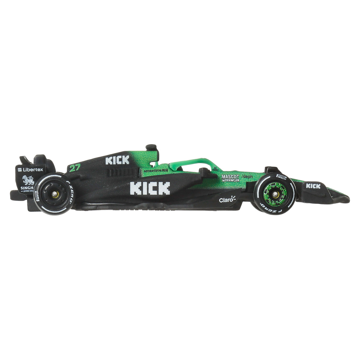 Hot Wheels Premium KICK Sauber 2025 Formula 1 Team #27 Nico Hülkenberg & Team #5 Gabriel Bortoleto