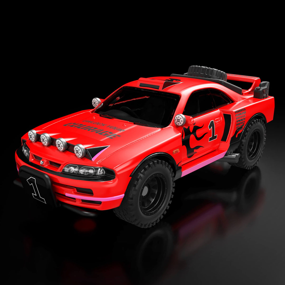 Hot Wheels Ultimate Challenge Nissan Skyline GT-R (R33)