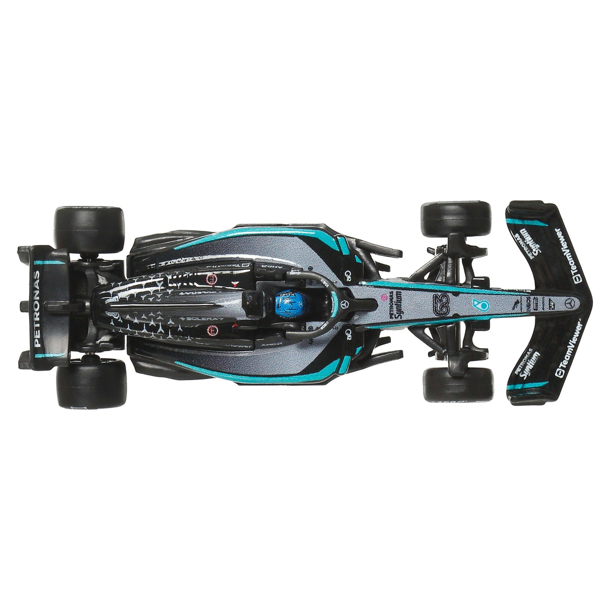 Hot Wheels Premium Mercedes 2025 Formula 1 Team #63 & Team #12