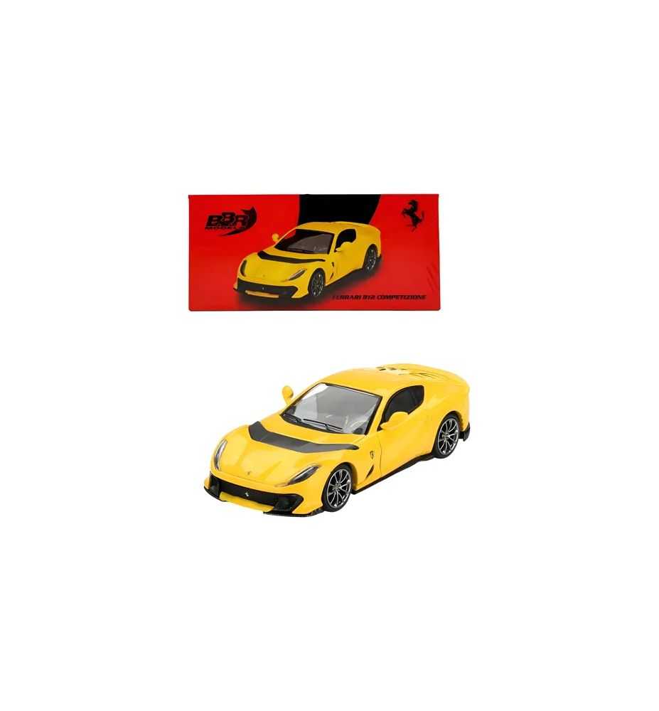 BBR Models Ferrari 812 Competizione Yellow 1:64