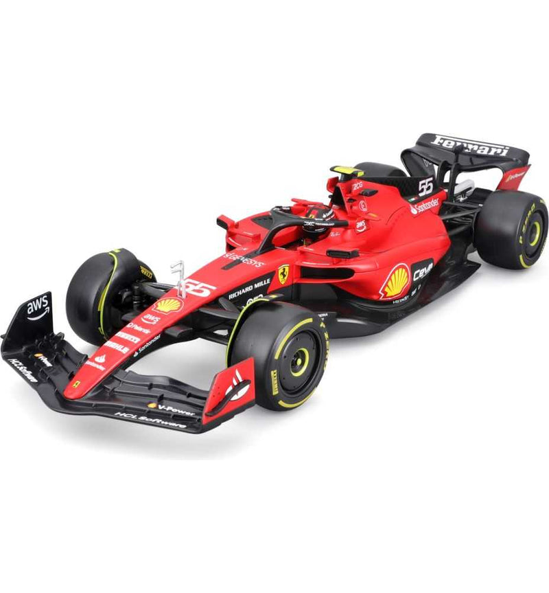 Bburago Ferrari SF-23 #55 Carlos Sainz Formula 1 2023 1:18