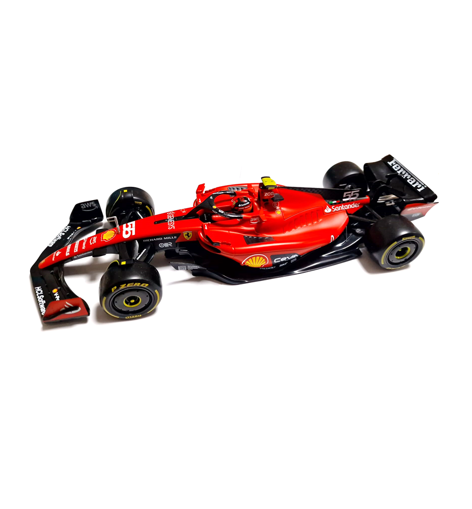 Bburago Ferrari SF-23 #55 Carlos Sainz Formula 1 2023 1:18