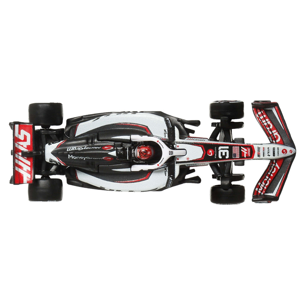 Hot Wheels Premium MoneyGram Haas 2025 Formula 1 Team #31 & Team #87