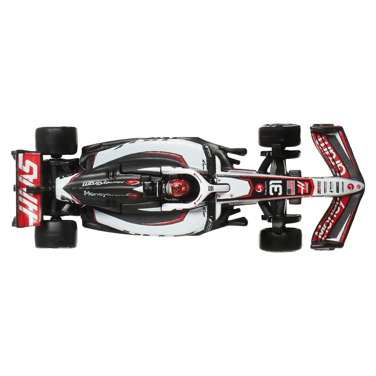 Hot Wheels Premium MoneyGram Haas 2025 Formula 1 Team #31 & Team #87