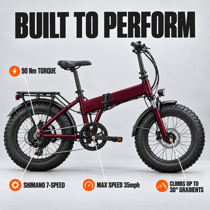 CYBERVELO EK4 - 1500W All-Terrain Electric Bike