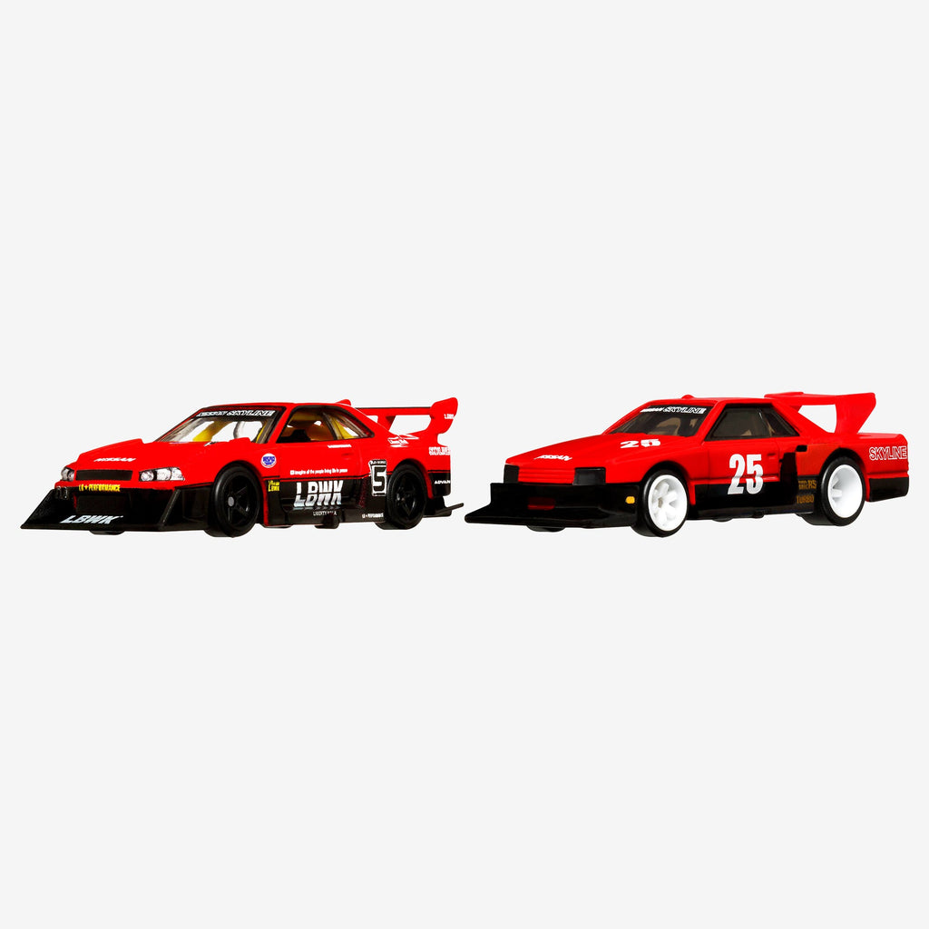 Hot Wheels Premium Car Culture 2-Pack Nissan Skylines