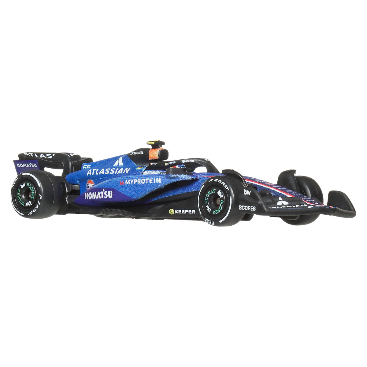 Hot Wheels Premium Atlassian Williams Racing 2025 Formula 1 Team #23 Alex Albon & Team #55 Carlos Sainz