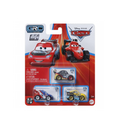 Disney Pixar Cars Mini Racers 3-Pack Raoul ÇaRoule, Max Schnell & Cruz Ramirez