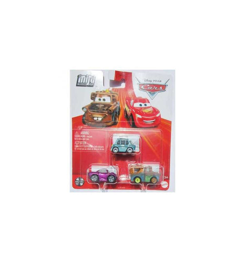 Disney Pixar Cars Mini Racers 3-Pack Professor Z, Mater & Holley Shiftwell