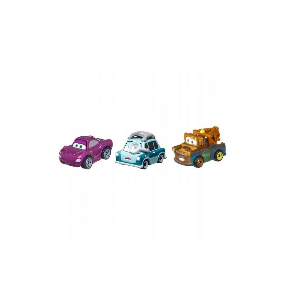 Disney Pixar Cars Mini Racers 3-Pack Professor Z, Mater & Holley Shiftwell
