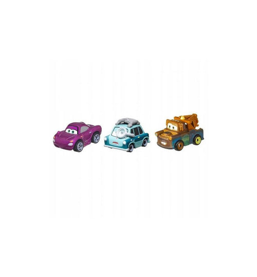 Disney Pixar Cars Mini Racers 3-Pack Professor Z, Mater & Holley Shiftwell