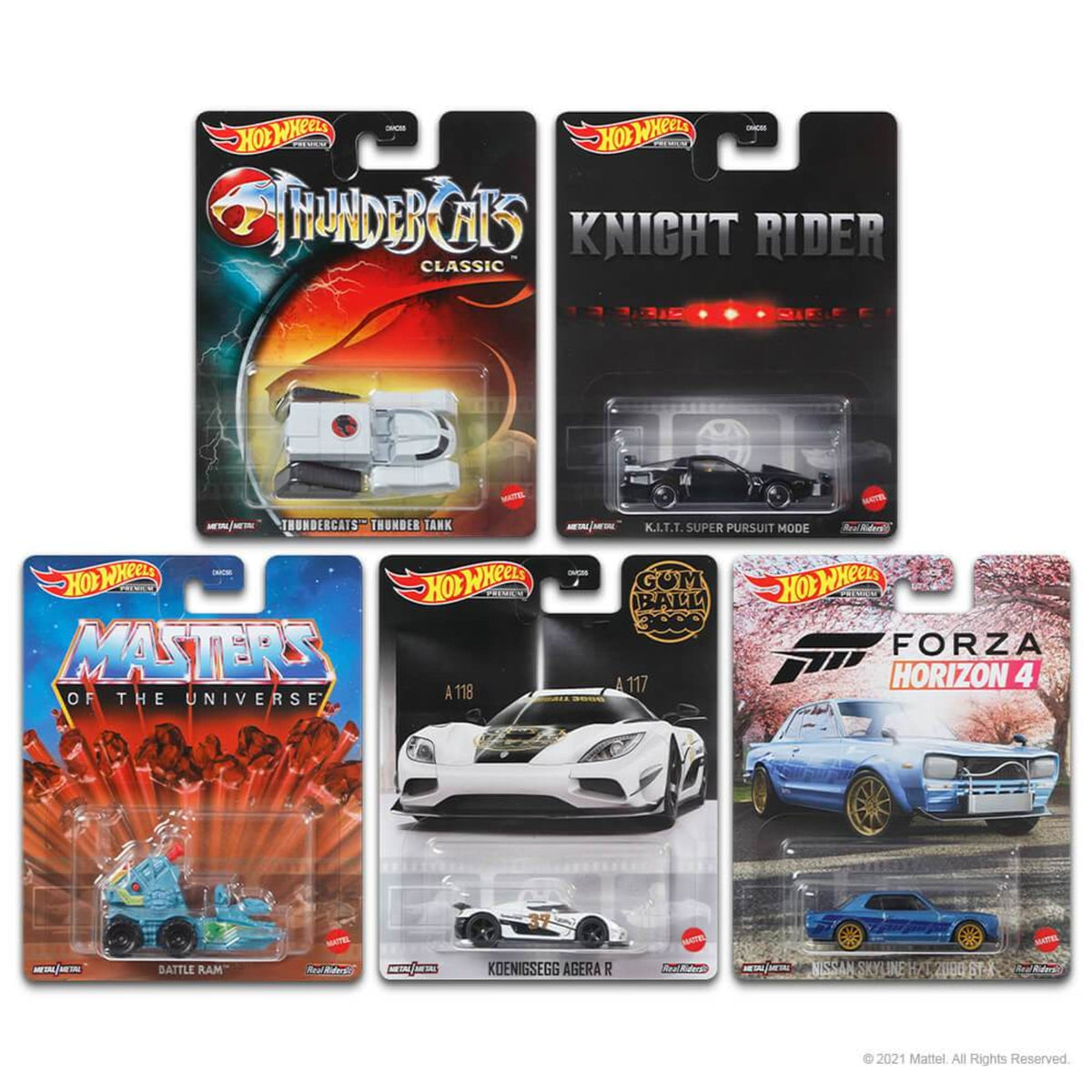 Hot Wheels 2021 HW Entertainment Mix 2