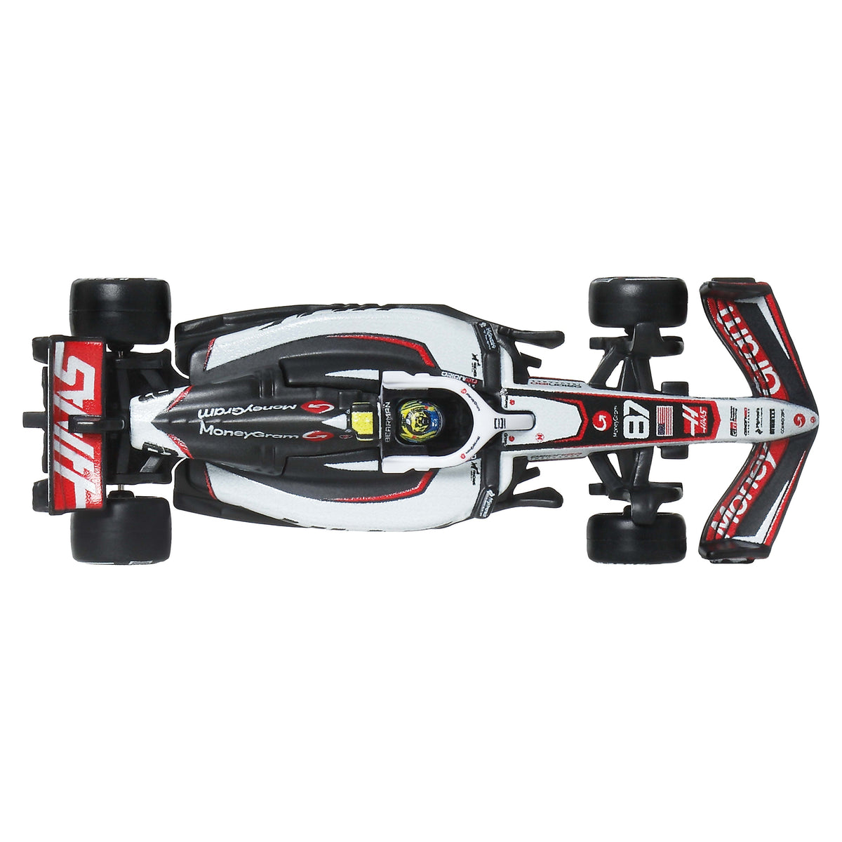 Hot Wheels Premium 2025 Formula 1 MoneyGram Haas Team #87