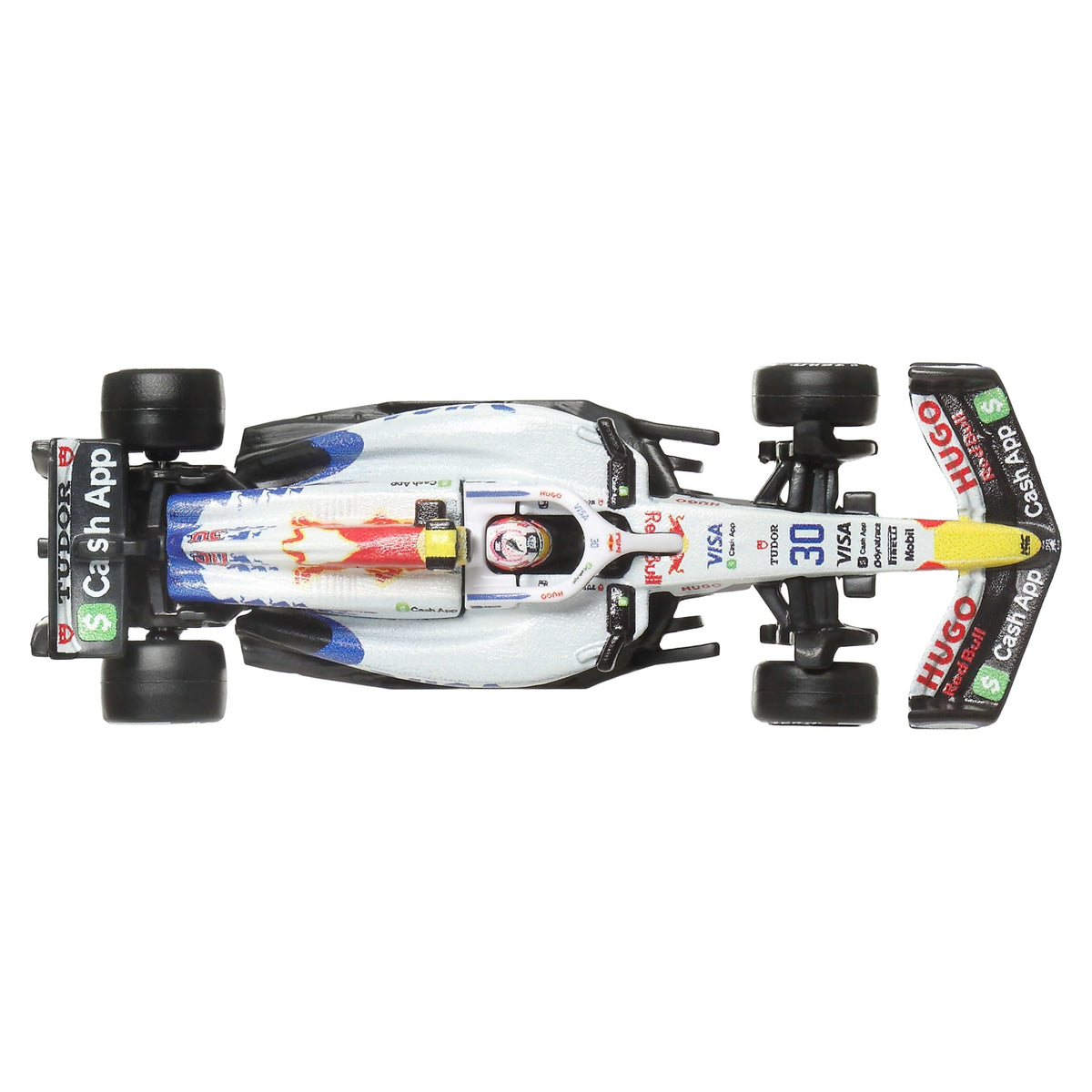 Hot Wheels Premium Visa Cash App Racing Bulls 2025 Formula 1 Team #30 & Team #6