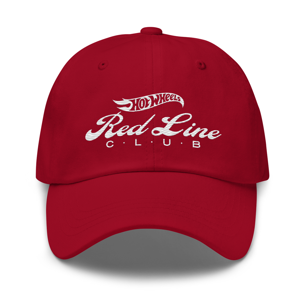 Hot Wheels Red Line Club 20th Anniversary Retro Logo Hat Red