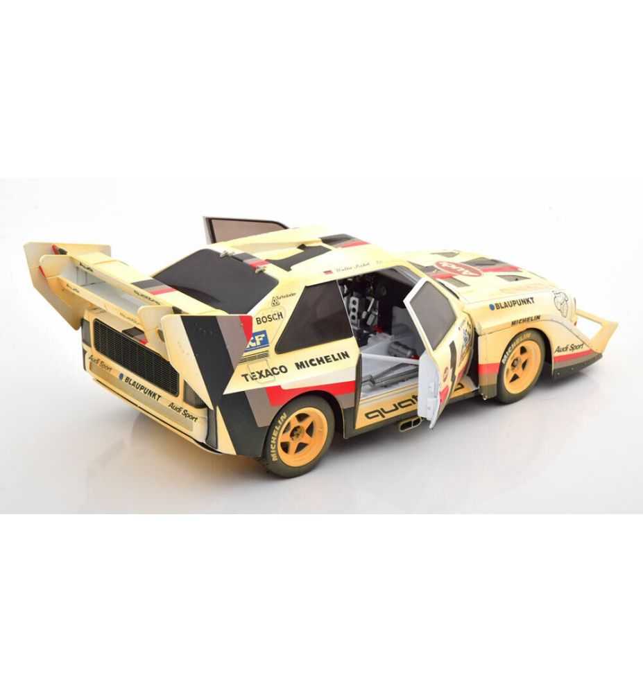 CMR Audi Sport Quattro S1 E2 Pikes Peak 1987 Winner Röhrl Dirty Version 1:18