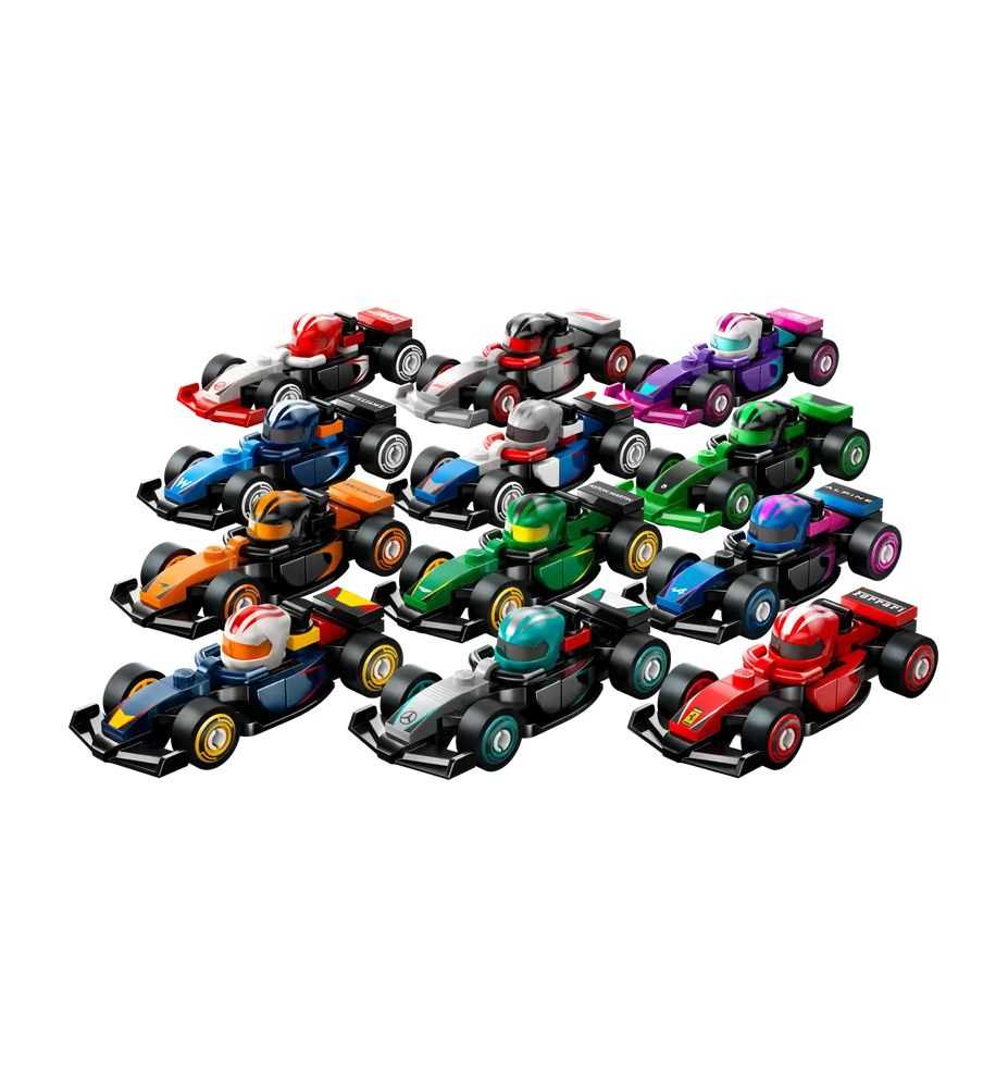 LEGO 71049 F1 Collectible Race Cars Blind Box (Random Model, Sealed)