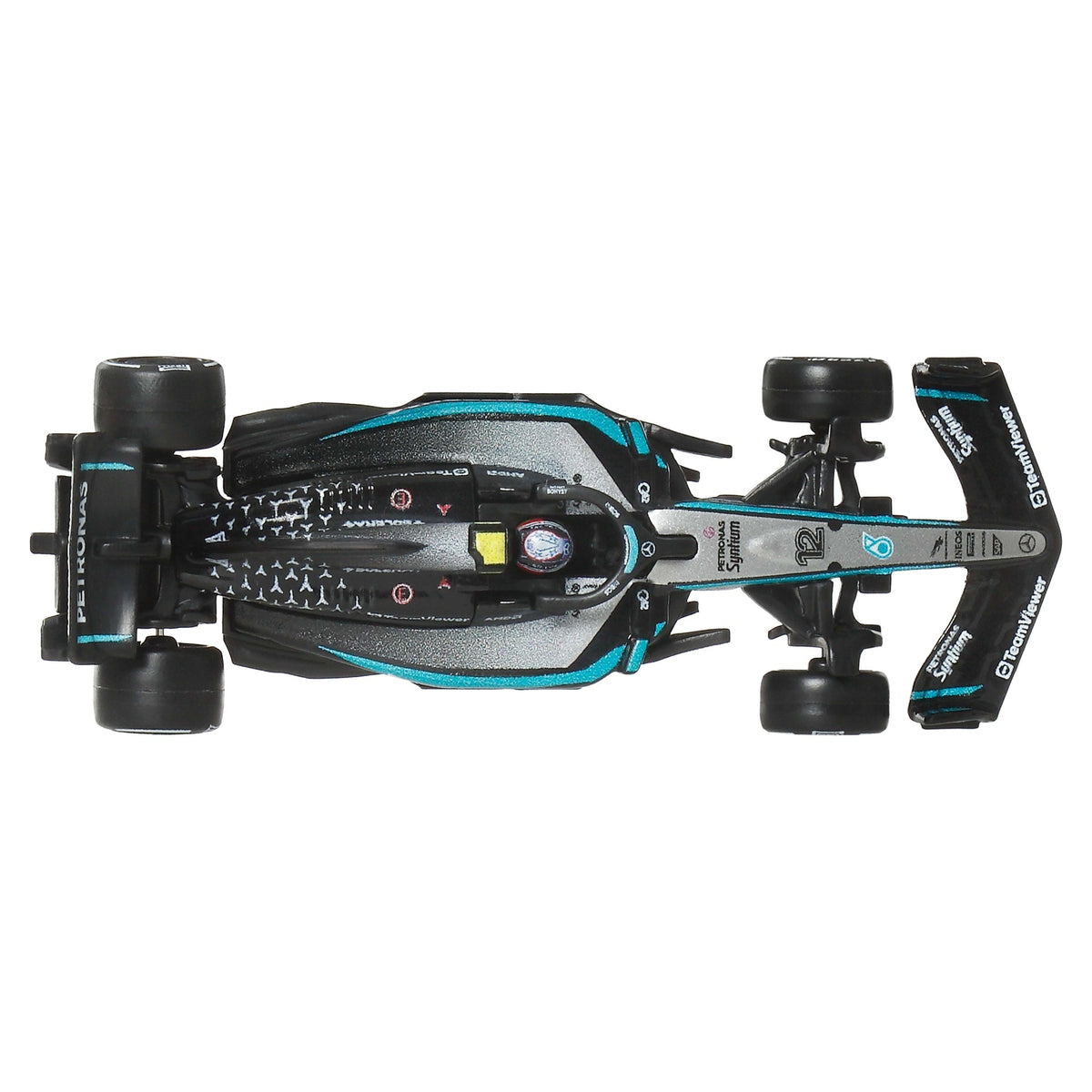Hot Wheels Premium Mercedes 2025 Formula 1 Team #63 & Team #12