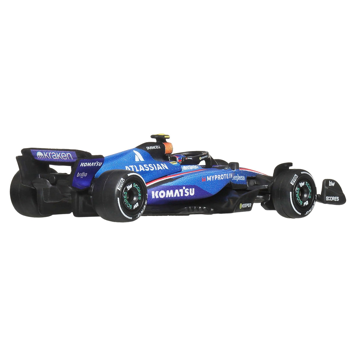 Hot Wheels Premium Atlassian Williams Racing 2025 Formula 1 Team #55