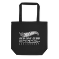 Hot Wheels Red Line Club 20th Anniversary Silhouette Logo Tote Black