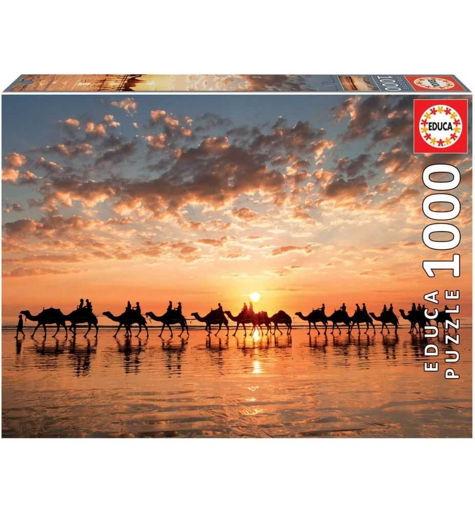 Educa Puzzle Sunset at Cable Beach, Australia 1000 Pieces