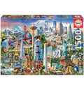 Educa Puzzle Symbols of North America 1500 Pieces