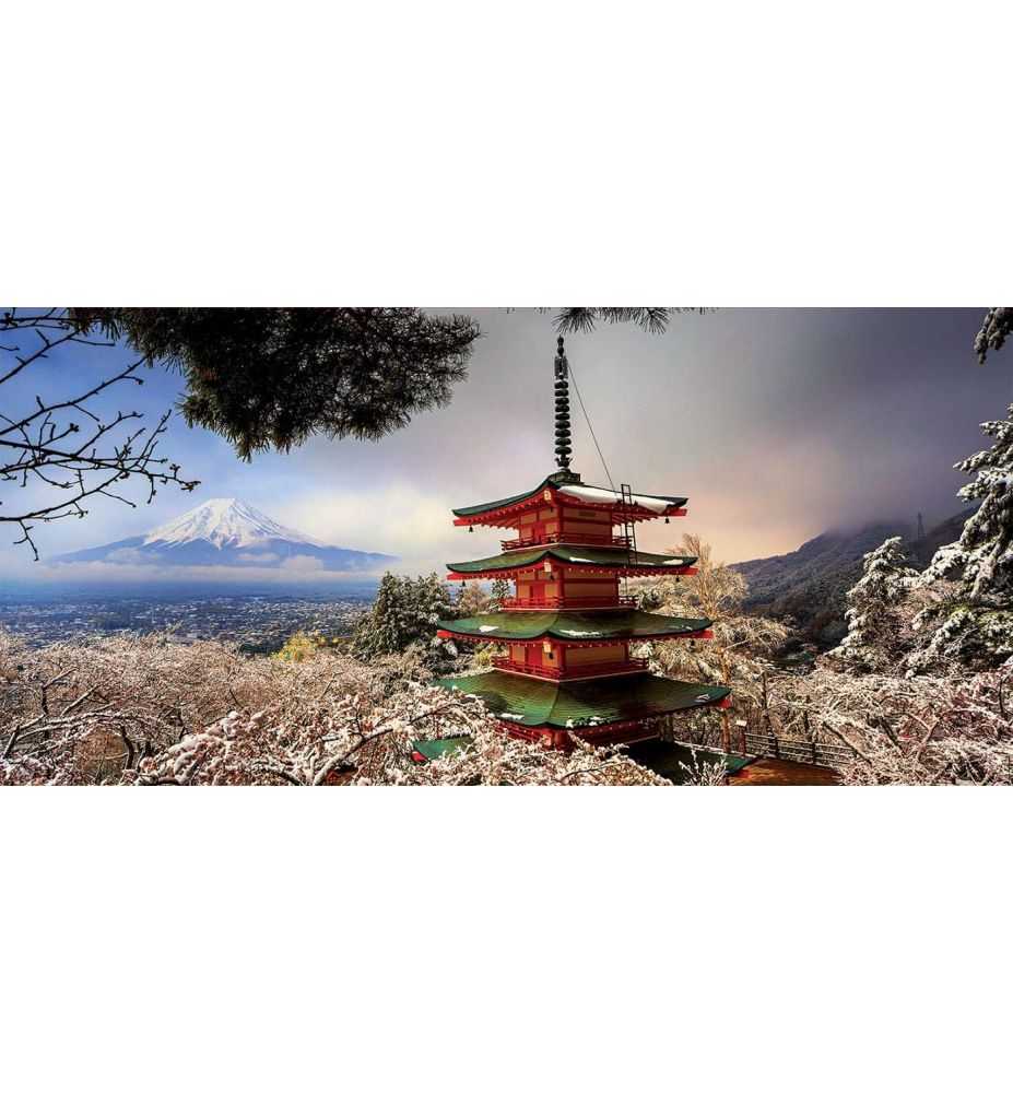 Educa Puzzle Mount Fuji and Chureito Pagoda, Japan 3000 Pieces